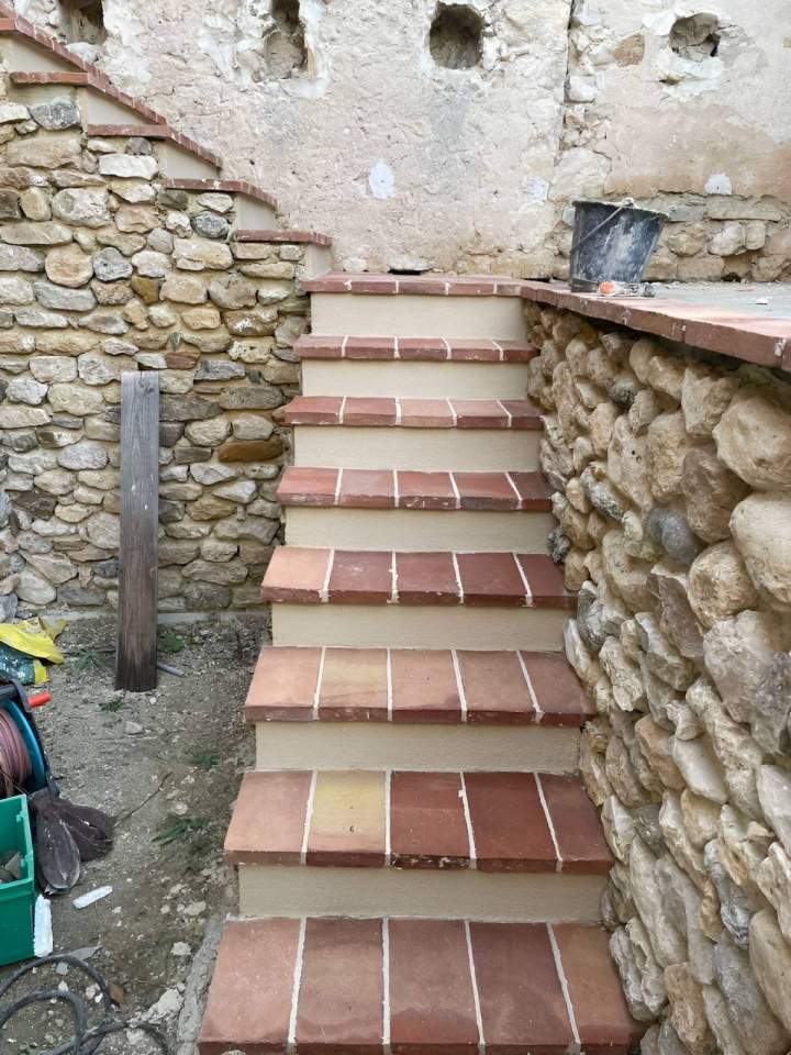 Escalier extérieur Grignan