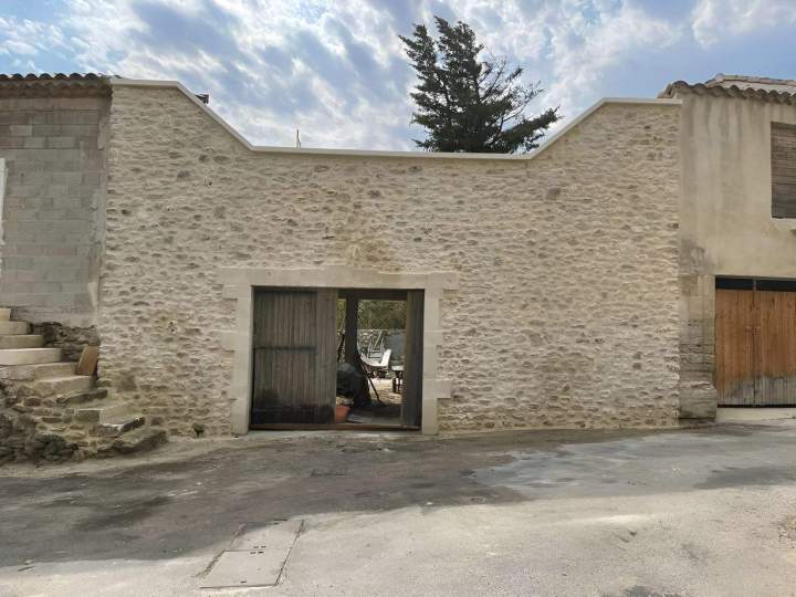 Rénovation murs rustiques Grignan